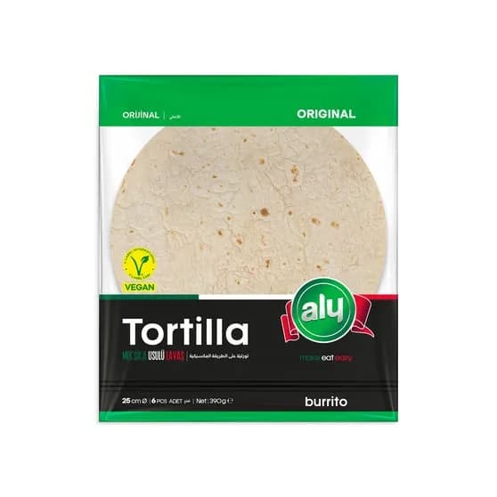 ALY TORTILLA PETA 25 CM 6`SHE