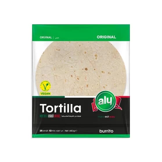ALY TORTILLA PETA 25 CM 10`SHE