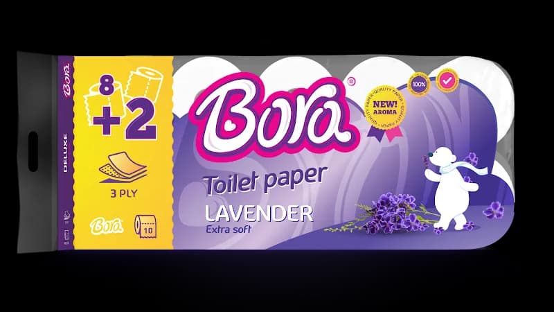 BORA LETER H.  DELUXE LAVANDE 8+2