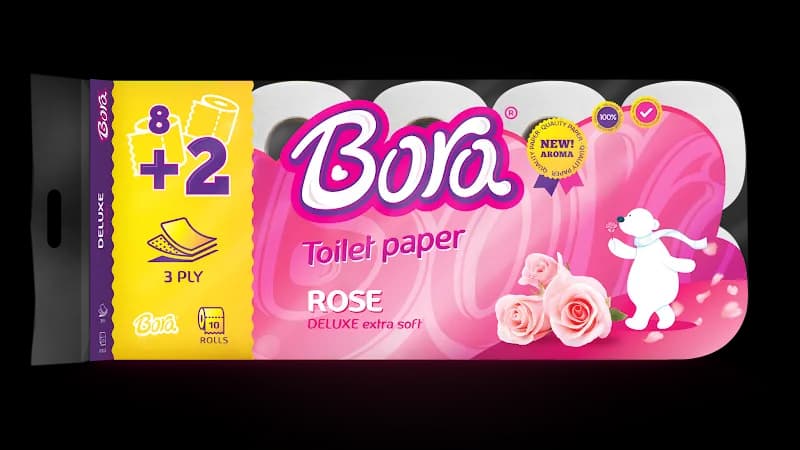 BORA LETER H.  DELUXE ROSE 8+2