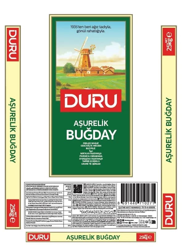 DURU BOLGUR PER ASHURE