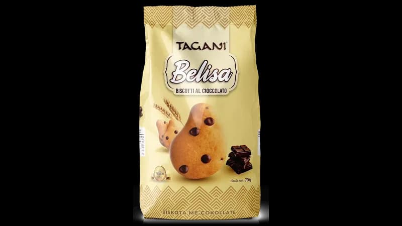 TAGANI BELİSA BISKOTA ME COKOLATE