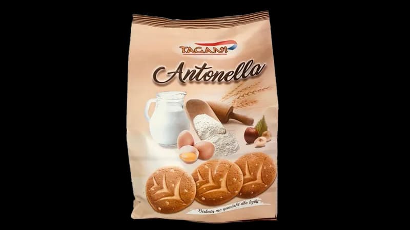 TAGANI ANTONELLA BISKOTA ME QUMESHT DHE LAJTHI