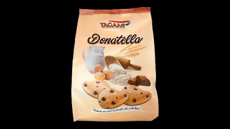 TAGANI DONATELLA BISKOTA ME VEZE TE FRESKET DHE COKOLLATE