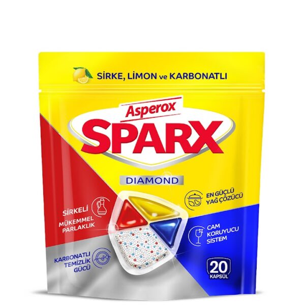 ASPEROX SPARX DISHWASHER TABLETS 20' SHE